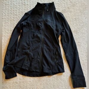 Black activewear jacket